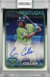 2024 Topps Pro Debut Cam Collier Base Autographs #PD-115 Daytona Tortugas