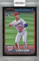 2024 Topps Update Series Trey Lipscomb Black #US143 RC【21/74】 Washington Nationals