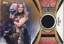 2020 Topps WWE Road to WrestleMania  Io Shirai Mat Relics Bronzeパラレル版 45/99