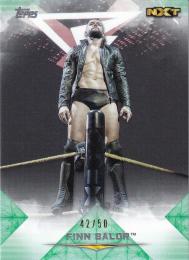 2020 Topps WWE Undisputed  Finn Balor Base Greenパラレル版 42/50