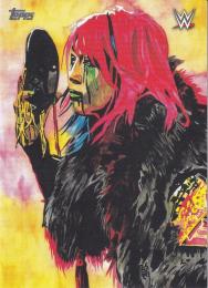 2020 Topps WWE Undisputed  Asuka Schamberger Art