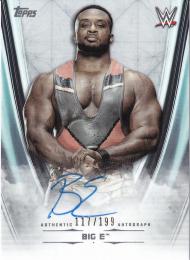 2020 Topps WWE Undisputed  Big E Autographs 117/199