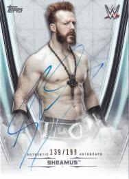 2020 Topps WWE Undisputed  Sheamus Autographs 139/199