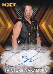 2017 Topps WWE NXT  Shinsuke Nakamura Autographs Bronzeパラレル版 87/99