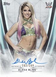 2020 Topps WWE Undisputed  Alexa Bliss Autographs 163/199