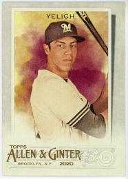 2020 Topps Allen and Ginter #58 Christian Yelich