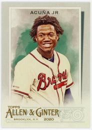 2020 Topps Allen and Ginter #88 Ronald Acuna Jr.