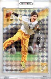 2025 BBM FUSION 新浜レオン #FP35 始球式カード 銀紙+ホロPP版【14/50】 歌手