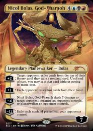 【SLC】【ENG】《王神、ニコル・ボーラス/Nicol Bolas, God-Pharaoh》