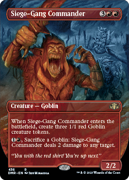 MTG 包囲攻撃の司令官 foil 英語版 1枚 SCG版 ミントモール / MINT GAMES MTG(東日本橋) / 【DMR】【ENG】《包囲攻撃