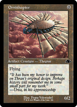 MTG 羽ばたき飛行機械 foil 07141212_64b0bd0e503b9.jpg