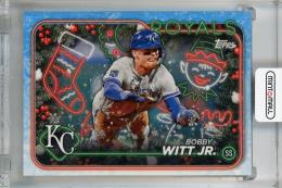 2024 Topps Holiday Bobby Witt Jr. Base #H111 Kansas City Royals