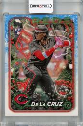 2024 Topps Holiday Elly De La Cruz Base #H102 RC Cincinnati Reds