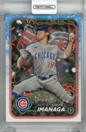 2024 Topps Holiday Shota Imanaga Base #H84 RC Chicago Cubs