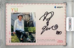 2014 BBM REAL VENUS 加藤優 直筆サインカード【32/50】 野球