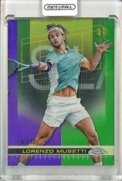 2024 Topps Chrome Tennis Lorenzo Musetti #31 Purple / Green Refractors【116/150】