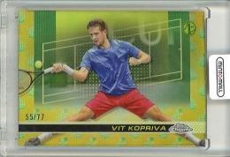 2024 Topps Chrome Tennis Vit Kopriva #72 Pineapple Refractors【55/77】