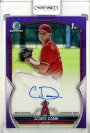 2023 Bowman Caden Dana Chrome Prospect Autographs Purple Refractors【136/250】 Los Angeles Angels