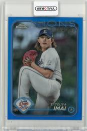 2024 TOPPS NPB CHROME 今井達也 Base Blue Refractors【028/150】