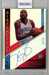 2014-15 Panini Prestige  Kevin Durant Premium Distinctive Ink Auto #13 23/25