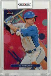 2025 TOPPS NPB FINEST 松本剛 Base Red Refractors【1/5】