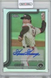2025 TOPPS Chrome NPB / リッチ・"グース"・ゴセージ(福岡ダイエーホークス) Autographs Refractors直筆サインカード