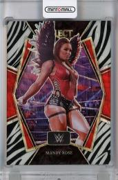2022 Panini Select WWE  Mandy Rose Zebra #156