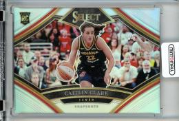 2024 Panini WNBA Select Caitlin Clark Snapshots/Silver Prizm/RC/#12 Indiana Fever