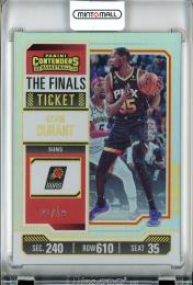 2023-24 Panini Contenders Kevin Durant #87/The Finals Ticket/Silver Prizm【21/49】 Phoenix Suns