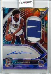 2020-21 Panini Spectra James Wiseman Rookie Patch Autograph/#209【21/35】 Golden State Warriors