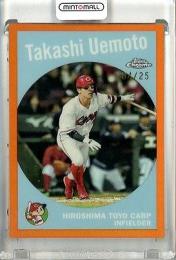 2024 TOPPS NPB CHROME ベースボールカード 上本崇司 #T59-12 Topps 1959 Orange Refractors【04/25】 広島