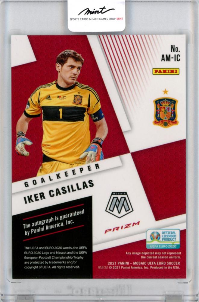 ミントモール / MINT 福岡店 / 2020-21 Panini Mosaic UEFA Euro Iker Casillas  Autographs 直筆サインカード