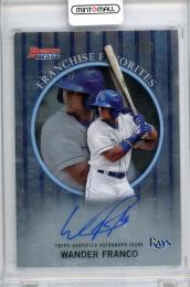 2019 TOPPS Bowmans Best Wander Franco AUTO #99FFA-WF【117/120】 Tampa Bay Rays