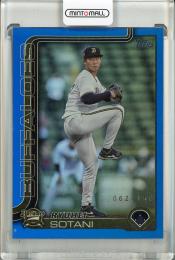 2025 Topps NPB  曽谷龍平 ブルー【062/150】 オリックス・バファローズ