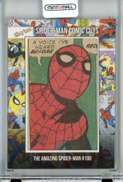 2021 Sky Box Marvel Metal Universe Spider-Man Spider-Man Comic Cuts/#CC-ASM100【23/40】