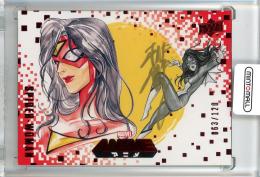 2020 Upper Deck Marvel Anime Peach Momoko Artist Autographs Red/Spider-Woman/#23【063/120】
