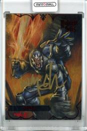 2022 Fleer Ultra Midnight Sons Jonathan Wayshak Artist Autographs Red/Zadkiel/#98【006/100】