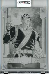 2024 Sky Box Metal Universe Avengers Skurulls Black Printing Plate/#9【1/1】