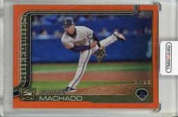 2025 Topps NPB  A.マチャド オレンジ【18/25】 オリックス・バファローズ