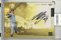 BBM 阪神タイガース 2023 大竹耕太郎 直筆サインカード【48/60】《角つぶれあり》