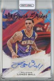 2020-21 Court Kings  Lonzo Ball Brush Strokes Autographs Violet #7【7/35】 New Orleans Pelicans