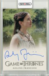 2018 GAME OF THRONES Aisling Franciosi Autograph