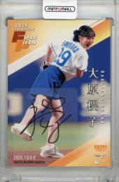 2025 BBM FUSION 大原櫻子 始球式直筆サインカード【18/25】