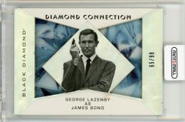 2023 Upper Deck Black Diamond James Bond George Lazenby/James Bond Diamond Connection【65/99】