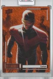 2023 Upper Deck Allegiance Avengers vs X-Men  Cyclops Base/Orange Power/#C58 108/199