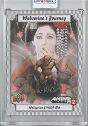 2023 Upper Deck Marvel Anime Vol. 2  Wolverine (1982) #2 Wolverine's Journey Artist Autographs 28/100