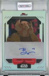 2023 Topps Finest Star Wars Cards  Bobby Moynihan as Orka Finest Autographs/#FA-BM