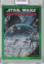 2022 Topps Chrome Star Wars Galaxy  Star Wars: Empire at War Gameplay Galaxy/Green/#GG-1 38/99