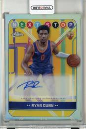 2024-25 Topps Chrome Ryan Dunn Next Stop Signatures Refractors Auto RC #NSSRDU