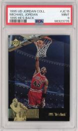 1995 UD JORDAN COLLECTION Michael Jordan #JC15【PSA9】